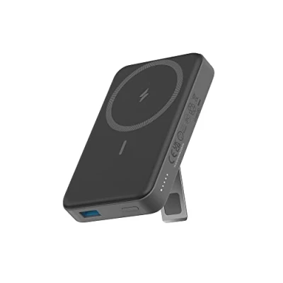 Abbildung von Anker 633 Magnetic Battery, 10.000mAh einklappbare magnetische kabellose Powerbank, Nur kompatibel mit iPhone 13/13 Pro / 13 Max 12/12 und 12 Max(Weiß)