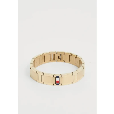 Abbildung von Tommy Hilfiger Jameson Unisex Armband goldcoloured, Größe: One Size, Gold/coloured