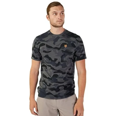 Abbildung von Fox Racing Head Ss Tech Tee Camo Windbreaker Herren, Schwarz, S