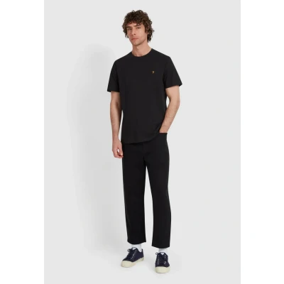 Abbildung von Farah T Shirts Danny REG SS Tee, Schwarz, L