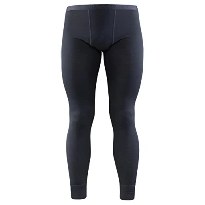Abbildung von Devold of Norway Breeze Long Pants 100% Merino Herren Funktionsunterhose (Schwarz M ) Skiunterwäsche