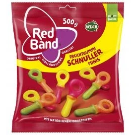 Abbildung von 12 Beutel a 500g Red Band Fruchtgummi Schnuller Redband