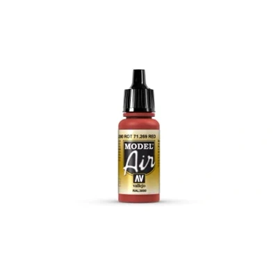 Abbildung von Vallejo AV Model Air, 17 ml, Rot