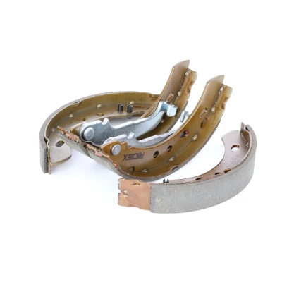 Abbildung von RIDEX 70B0018 Bremsbacken Hinterachse 180 27 mit Hebel NISSAN: MICRA 2