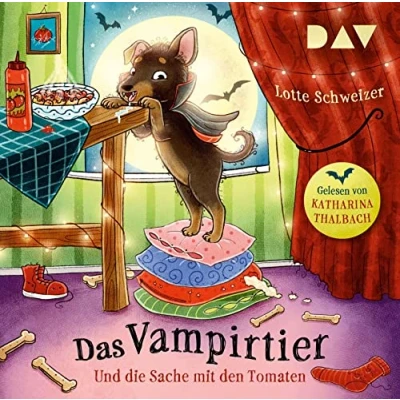 Abbildung von Das Vampirtier und die Sache mit den Tomaten: Ungekürzte Lesung Katharina Thalbach (2 CDs) (Vampirtier Reihe)