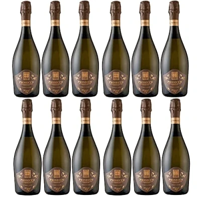 Abbildung von Cecilia Beretta Prosecco Spum DOC Treviso Extra Dry Schaumwein Italien (12 Flaschen)