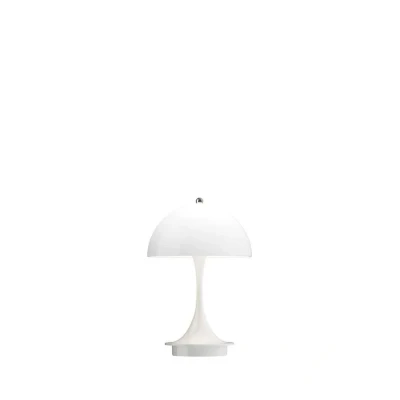 Abbildung von Louis Poulsen Panthella Portable 160 V3 Tischlampe opal weiß