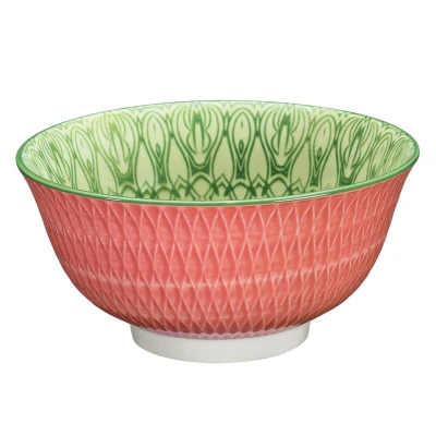 Abbildung von cilio Schüssel Bowl Dessert Schale Müslischale Ø18cm AMICI Rauten, Material: Porzellan