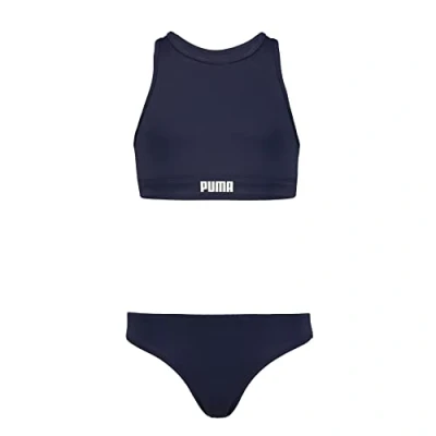 Abbildung von Licence Puma Bikini mit Ringerrücken Mädchen Für Kinder Navy Größe: 8 Y