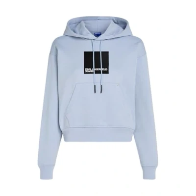 Abbildung von Karl Lagerfeld Jeans LOGO Sweatshirt, Damen, Größe: Large, Eventide