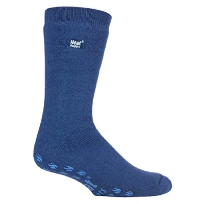 Abbildung von IOMI Heat Holders Herren und Damen Extra Warm Abs Thermosocken für Raynaud Syndrom (39/45, Deep Blue (Raynauds))