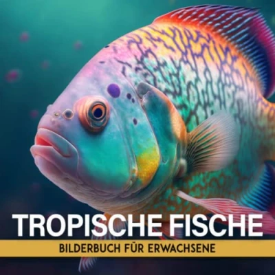 Abbildung von Tropische Fische Bilderbuch Für Erwachsene: Erwachsene Mit Demenz Und Alzheimer patienten Leichtes Entspannendes Gedächtnisbuch ... Mentale Stimulation Ältere Menschen