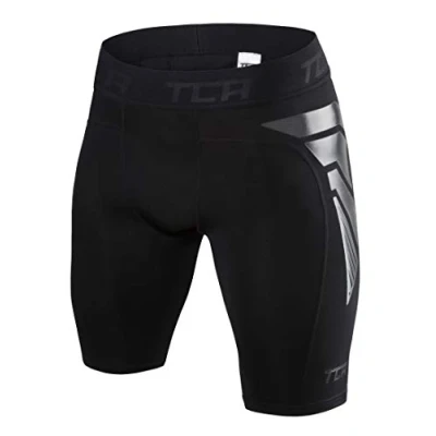 Abbildung von TCA Herren CarbonForce Pro Thermo Kompression Unterwäsche Shorts Schwarz, M