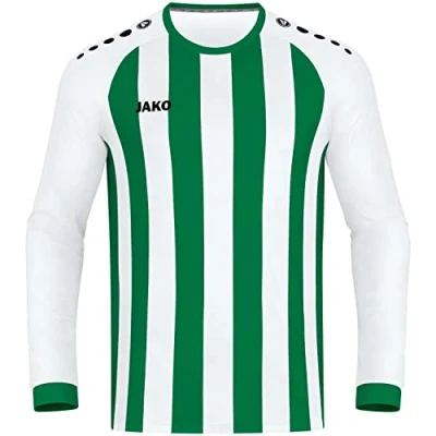 Abbildung von JAKO Kinder Trikot Inter (Langarm), Weiß/Sportgrün, 116