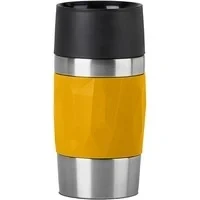 Abbildung von Emsa Thermobecher &quot;Travel Mug Compact&quot;, 0,3L, Edelstahl, 3h warm/6h kalt, 360Trinköffnung, spülmaschinenfest