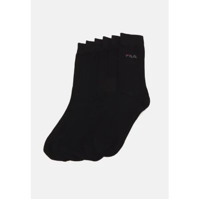 Abbildung von Fila Lifestyle Plain Socks Unisex 6 PACK Socken, Größe: 35 38, Black