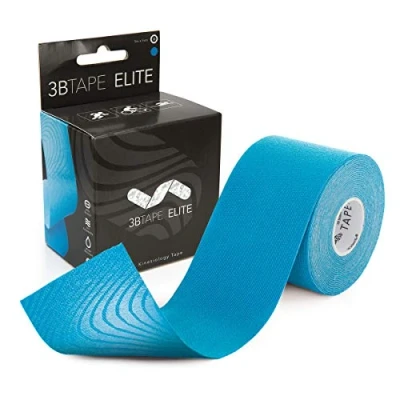 Abbildung von 3B Scientific Tape ELITE [5 m x 5 cm] Tape/Übungsband für die Unterstützung von Muskeln und Gelenken, Verbesserung Regeneration, Sport Blau