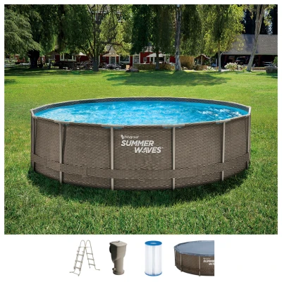 Abbildung von SummerWaves Framepool &quot;Active Frame&quot;, (Set, 5 tlg.), ØxH: 457x106 cm
