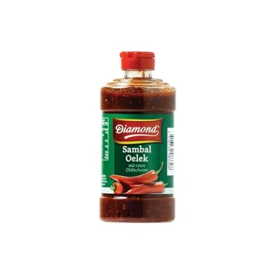 Abbildung von Diamond Sambal Oelek, sehr scharf Pet Squeeze Flasche, 6er Pack (6 x 425 g)