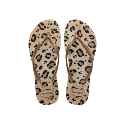Abbildung von Havaianas Badesandale, Damen, Größe: 37 38, Beige Schuhe