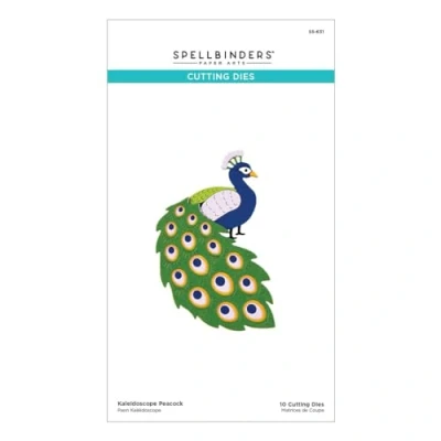 Abbildung von Spellbinders Kaleidoscope Peacock Etched Dies (S5 631)