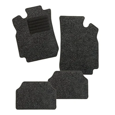 Abbildung von CarFashion BasicRips B02, Auto Fussmatte mit Einfachrippe in anthrazit, vorne und hinten, ohne Mattenhalter für Honda CR V, Baujahr 06/1997 02/2002