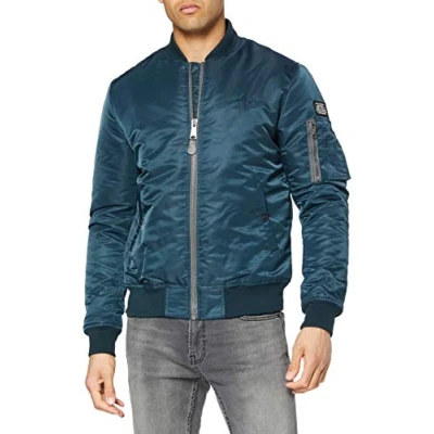 Abbildung von Schott NYC Herren AIRFORCE1 Jacke, Blau (Navy), Small