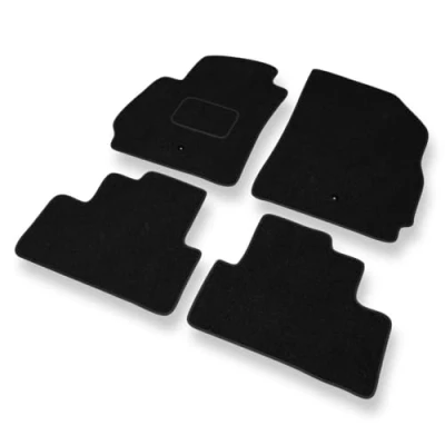 Abbildung von Mossa Fußmatten Auto kompatibel mit Chevrolet Orlando (2010 2018) schwarz Automatten Autoteppiche 1
