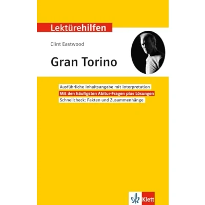 Abbildung von Klett Lektürehilfen Clint Eastwood, Gran Torino: Interpretationshilfe für Oberstufe und Abitur in englischer Sprache