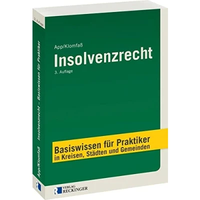 Abbildung von Insolvenzrecht: Basiswissen für Praktiker in Kreisen, Städten und Gemeinden