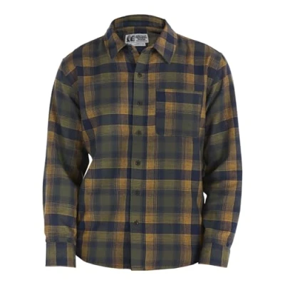 Abbildung von Marmot Herren Hemd Wanderhemd Flanellhemd Fairfax Novelty Light Weight Flannel, Farbe:Mehrfarbig, Artikel: 23931 nori/golden Sun, Größe:XL