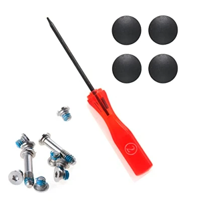 Abbildung von Padarsey 4 x GummifüÃŸe + 10 schrauben 1 5 Punkt Pentalobe Schraubendreher Set, kompatibel mit MacBook Air A1370 A1369 A1465 A1466 27,9 cm 33 (11 Zoll) Air)