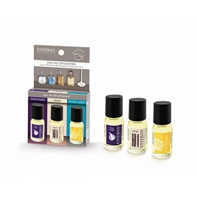 Abbildung von ESTEBAN Tris Concentrati 15ml Figue Noire, Cèdre, Ylang