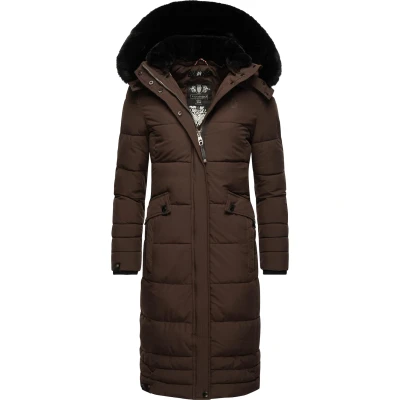 Abbildung von Navahoo Fahmiyaa Wintermantel, Damen, Größe: XL, Dark choco
