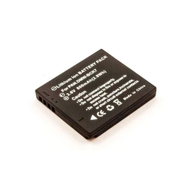 Abbildung von k.A. Akku für Panasonic DMW BCK7E Li Ion 3,7 Volt 600 mAh schwarz