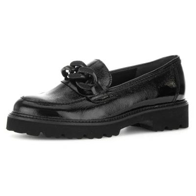 Abbildung von Gabor Slipper, Damen, Größe: 44, Schwarz uni Leder
