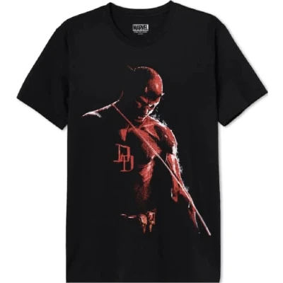 Abbildung von Marvel Herren Memarcots243 T Shirt, Schwarz, XXL
