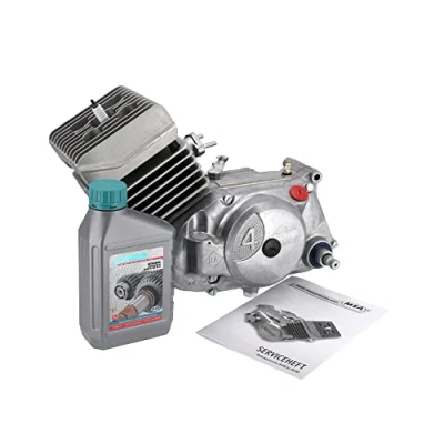 Abbildung von Motor 50ccm, 4 Gang, 60km/h Gehäuse Natur Simson S51, KR51/2 Schwalbe, SR50