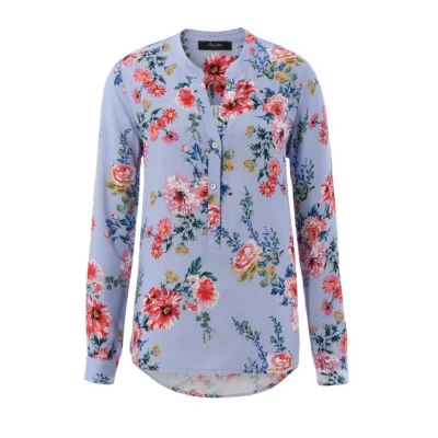 Abbildung von Aniston CASUAL Schlupfbluse, mit farbenfrohem Blumendruck