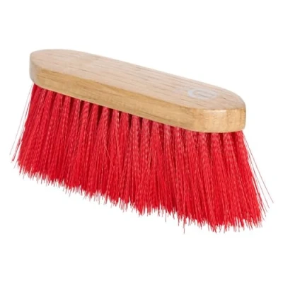 Abbildung von Wurzelbürste langes Nylon Haar mit Holzrücken IRH tango red