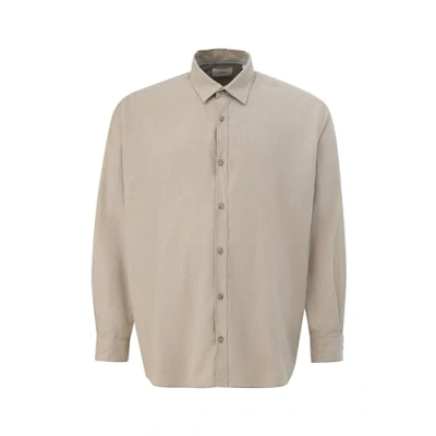 Abbildung von s.Oliver Regular Hemd, Herren, Größe: 4XL, Helles beige