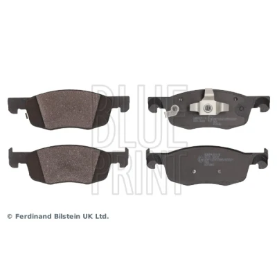 Abbildung von BLUE PRINT ADBP420116 Bremsbelagsatz Vorderachse mit akustischer Verschleißwarnung TOYOTA: Yaris IV, Aygo X, MAZDA: 2 Schrägheck