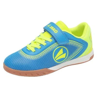 Abbildung von JAKO Course Unisex Sneaker low für Kinder, Größe: 32, Skydiver/limetta Schuhe