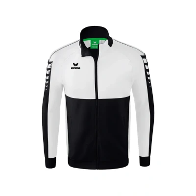 Abbildung von Erima Unisex Six Wings Worker Jacke, schwarz, 3XL