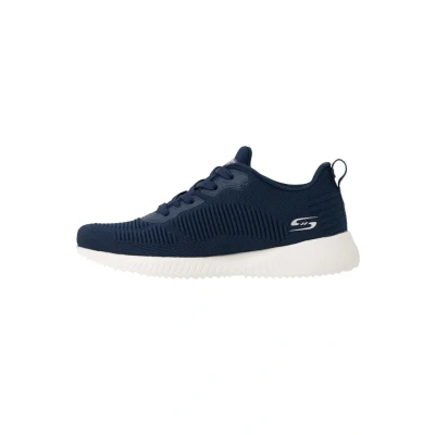 Abbildung von Skechers BOBS SQUAD TOUGH TALK Sneaker Schnürschuh, Freizeitschuh, Trainingsschuh in Strick Optik
