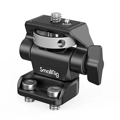 Abbildung von SMALLRIG Kamera Monitor Mount, Swivel 360 and Tilt 180, Verstellbare Halterung mit 1/4&quot; 20 Schrauben für 5&quot; und 7&quot; 2904B