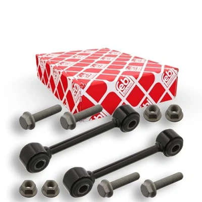 Abbildung von FEBI BILSTEIN 36643 Reparatursatz, Stabilisatorkoppelstange Vorderachse links, rechts mit Mutter, Schraubensatz