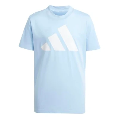 Abbildung von adidas Unisex Kinder Essentials T Shirt Shirt, Glow Blue F19/white,