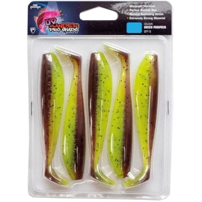 Abbildung von Fox Rage Zander Pro Ultra UV 7,5cm/3&quot; Green Pumpkin (5pcs) Gummifisch