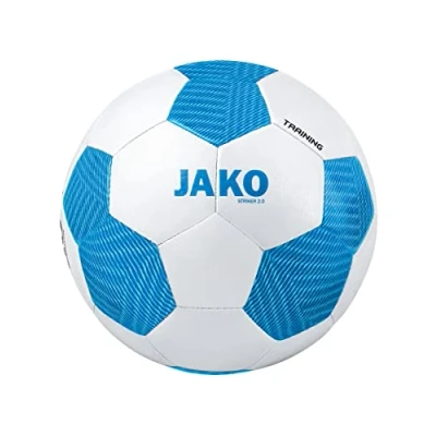 Abbildung von JAKO Striker Fußball, Größe: 5, Weiss blau